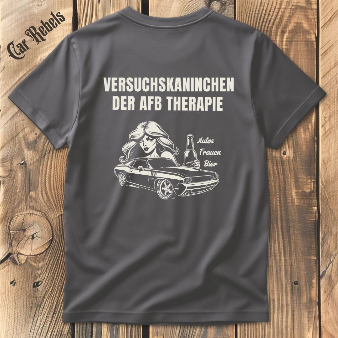 AFB Therapie T-Shirt Backprint - Car Rebels