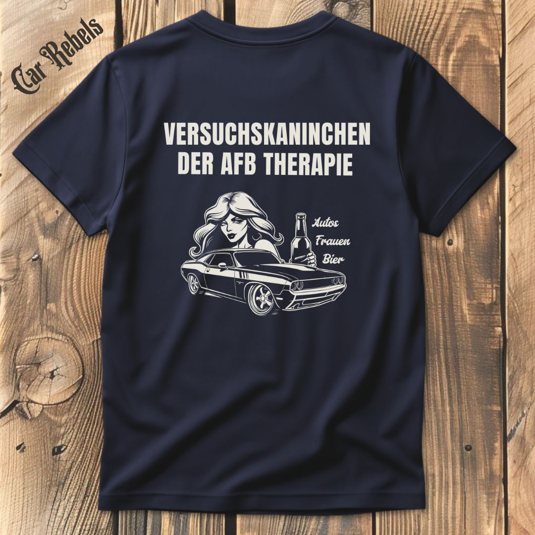 AFB Therapie T-Shirt Backprint - Car Rebels