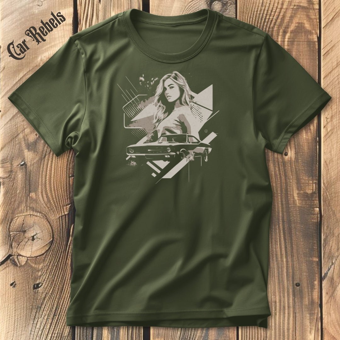 Augenkontakt Grunge | Unisex T - Shirt - Car Rebels