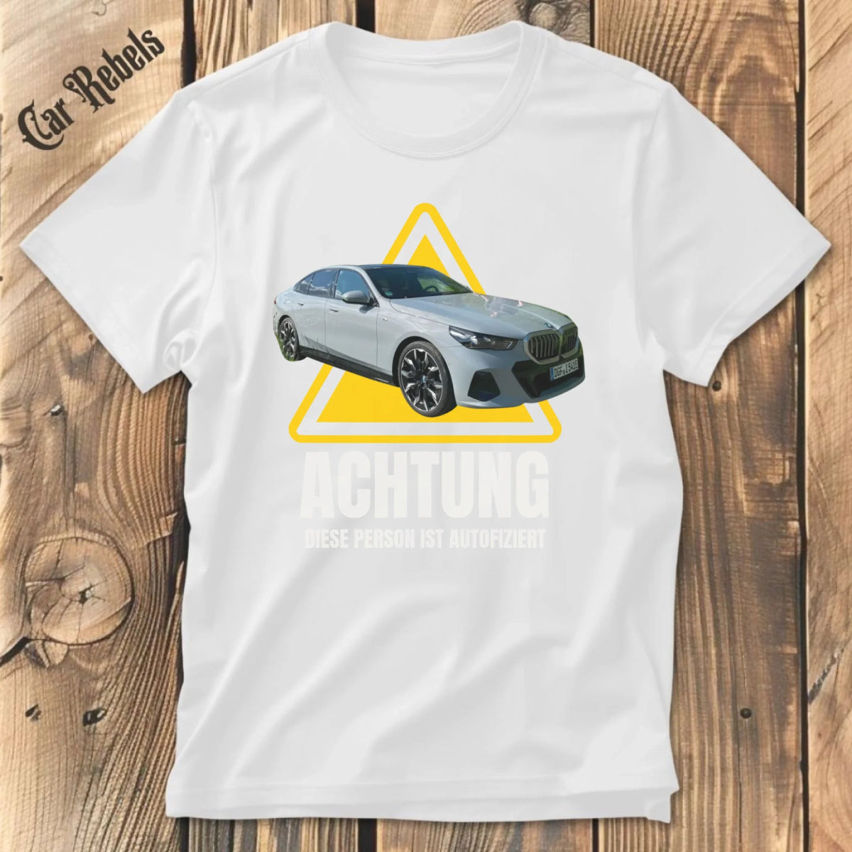 Autofiziert individuelles T-Shirt - Car Rebels