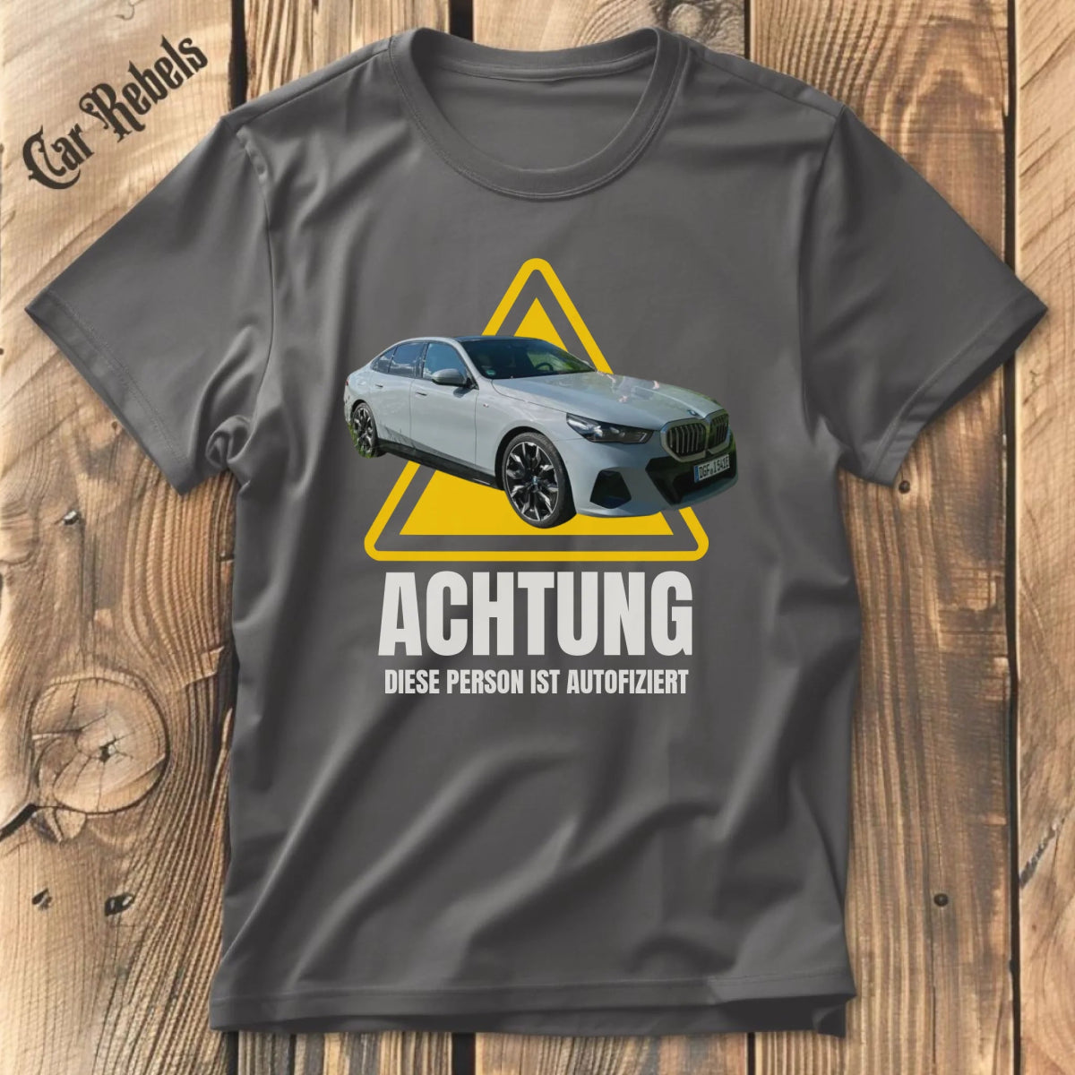 Autofiziert individuelles T-Shirt - Car Rebels