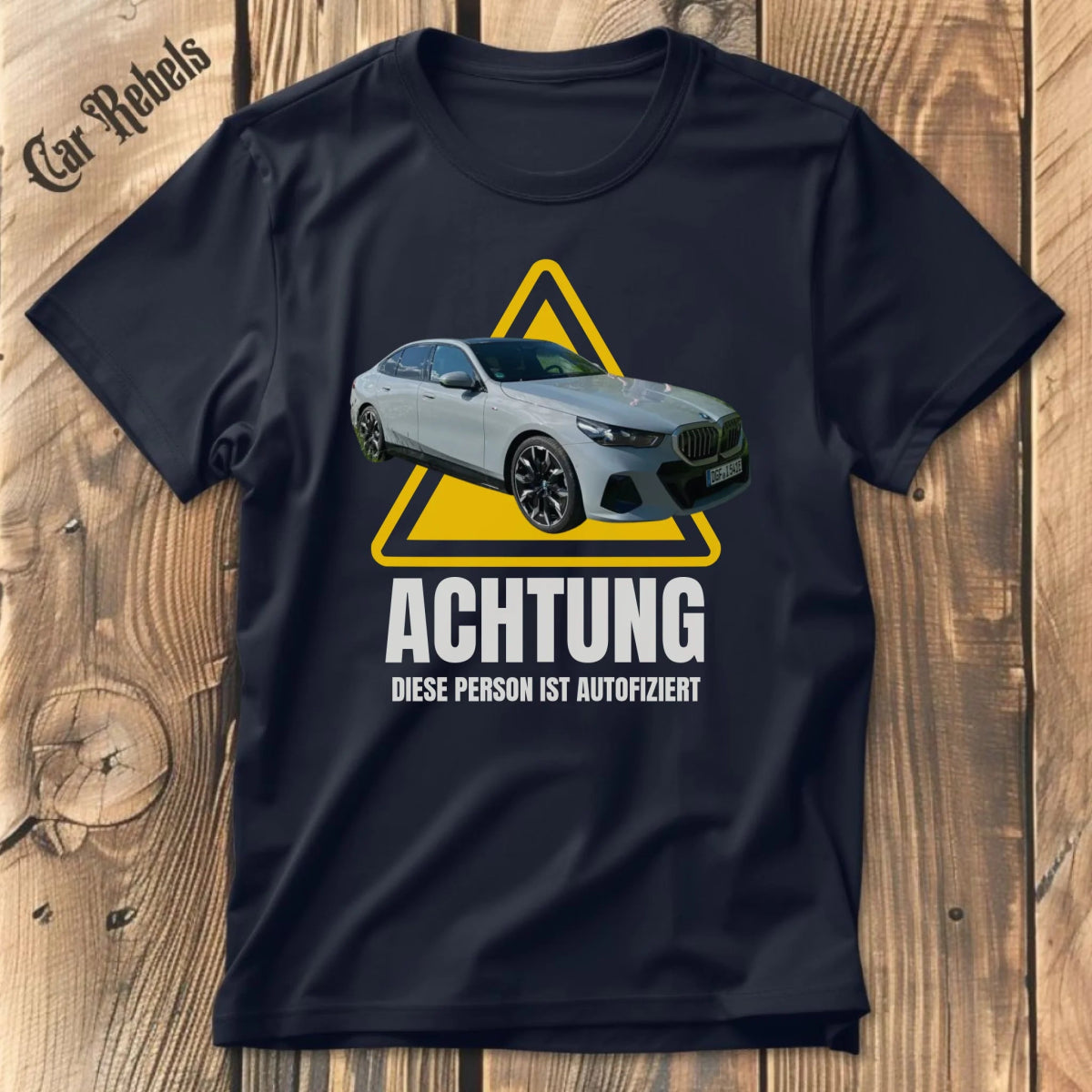 Autofiziert individuelles T-Shirt - Car Rebels