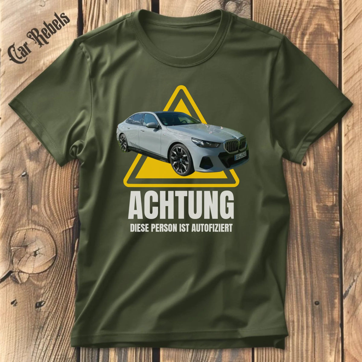 Autofiziert individuelles T-Shirt - Car Rebels