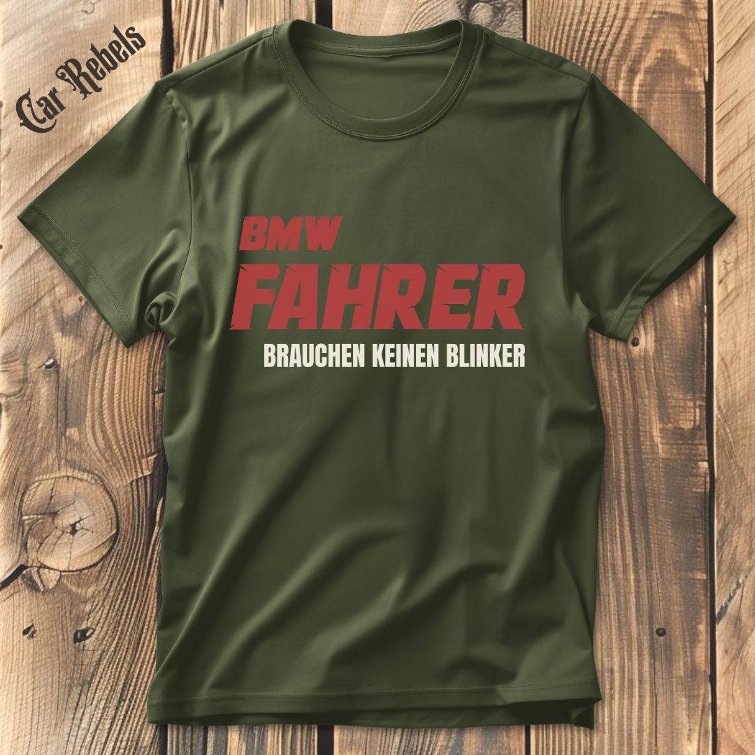 BMW Blinker T-Shirt - Car Rebels