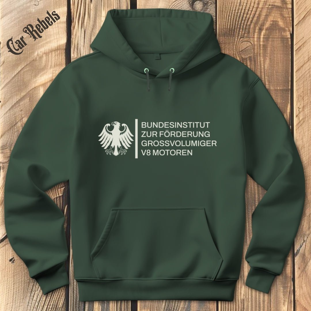 Bundesinstitut V8 | Hoodie - Car Rebels