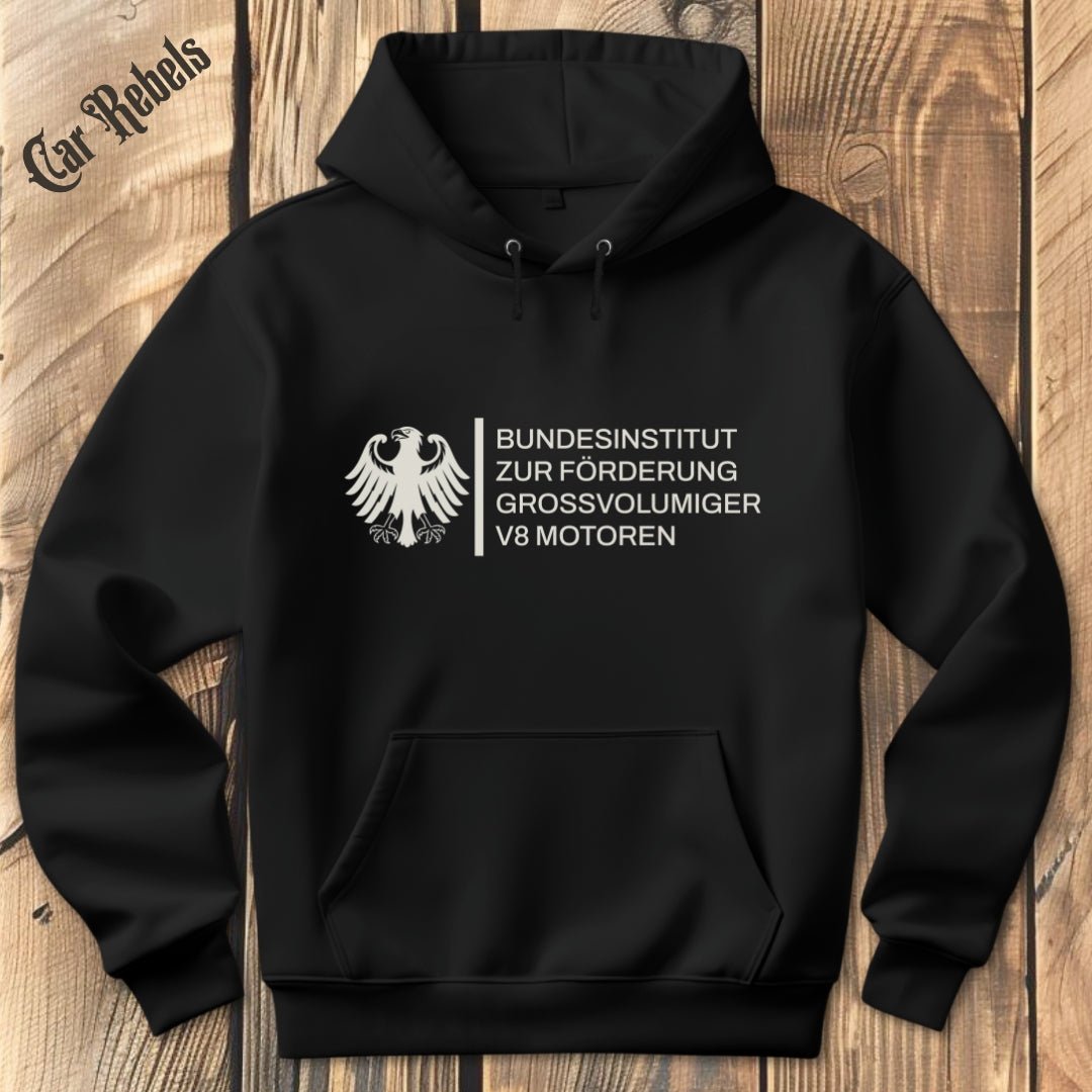 Bundesinstitut V8 | Hoodie - Car Rebels
