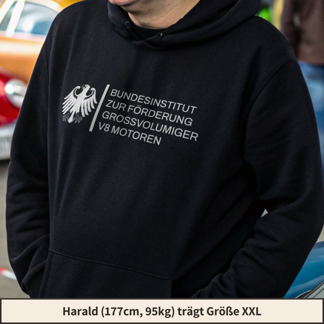 Bundesinstitut V8 Hoodie - Car Rebels