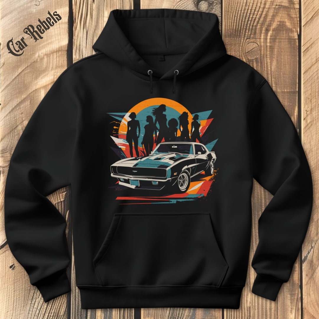 Camaro Retro Hoodie - Car Rebels