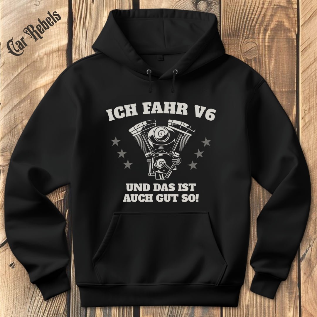 Das ist auch gut so V6 | Hoodie - Car Rebels