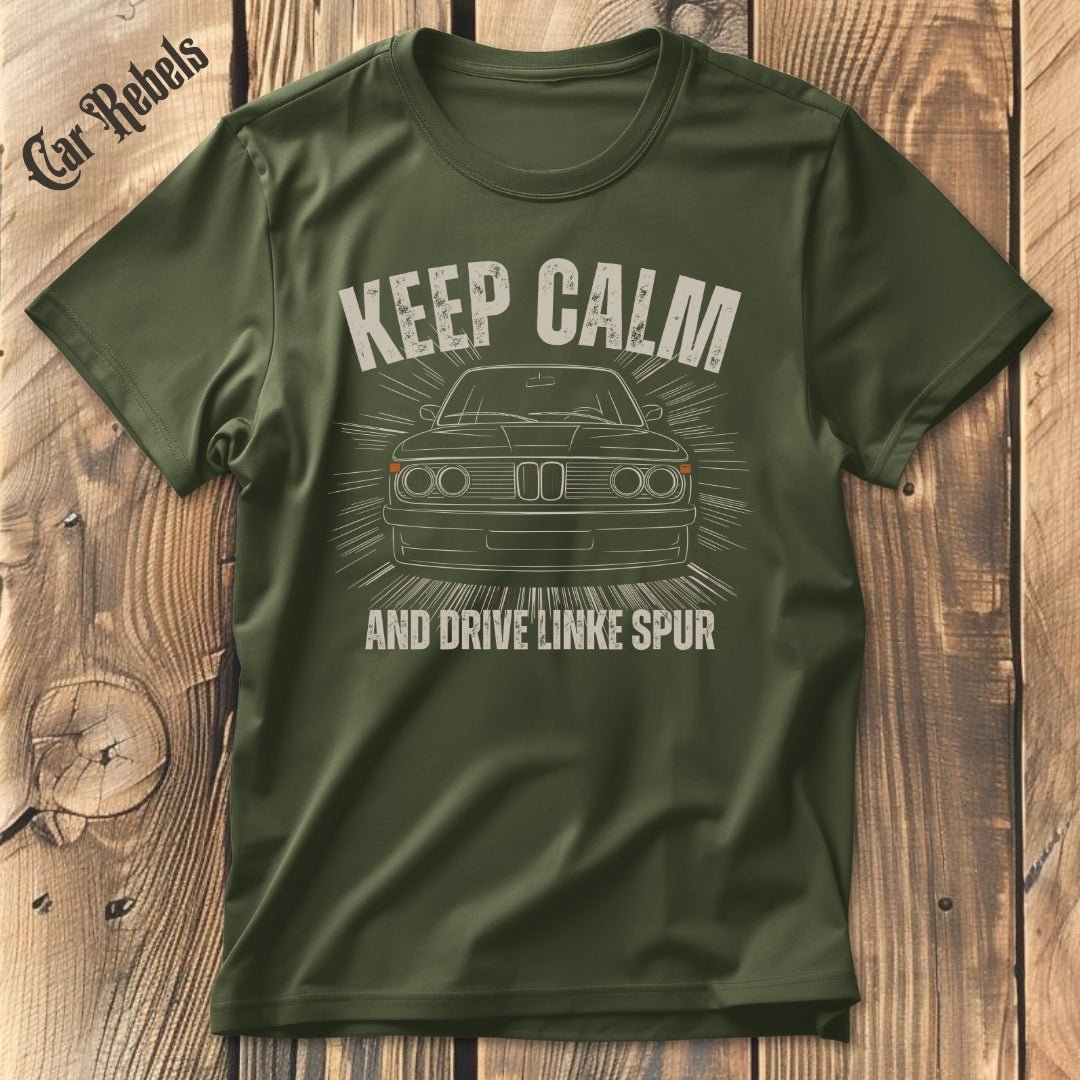 Drive linke Spur BMW Classic e3 T-Shirt - Car Rebels