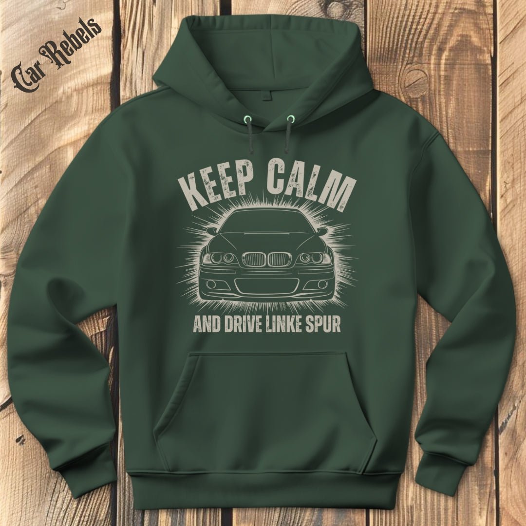 Drive linke Spur BMW e46 Hoodie - Car Rebels