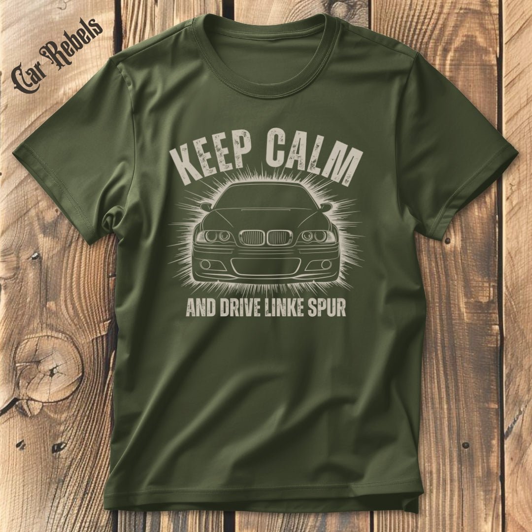 Drive linke Spur BMW e46 T-Shirt - Car Rebels