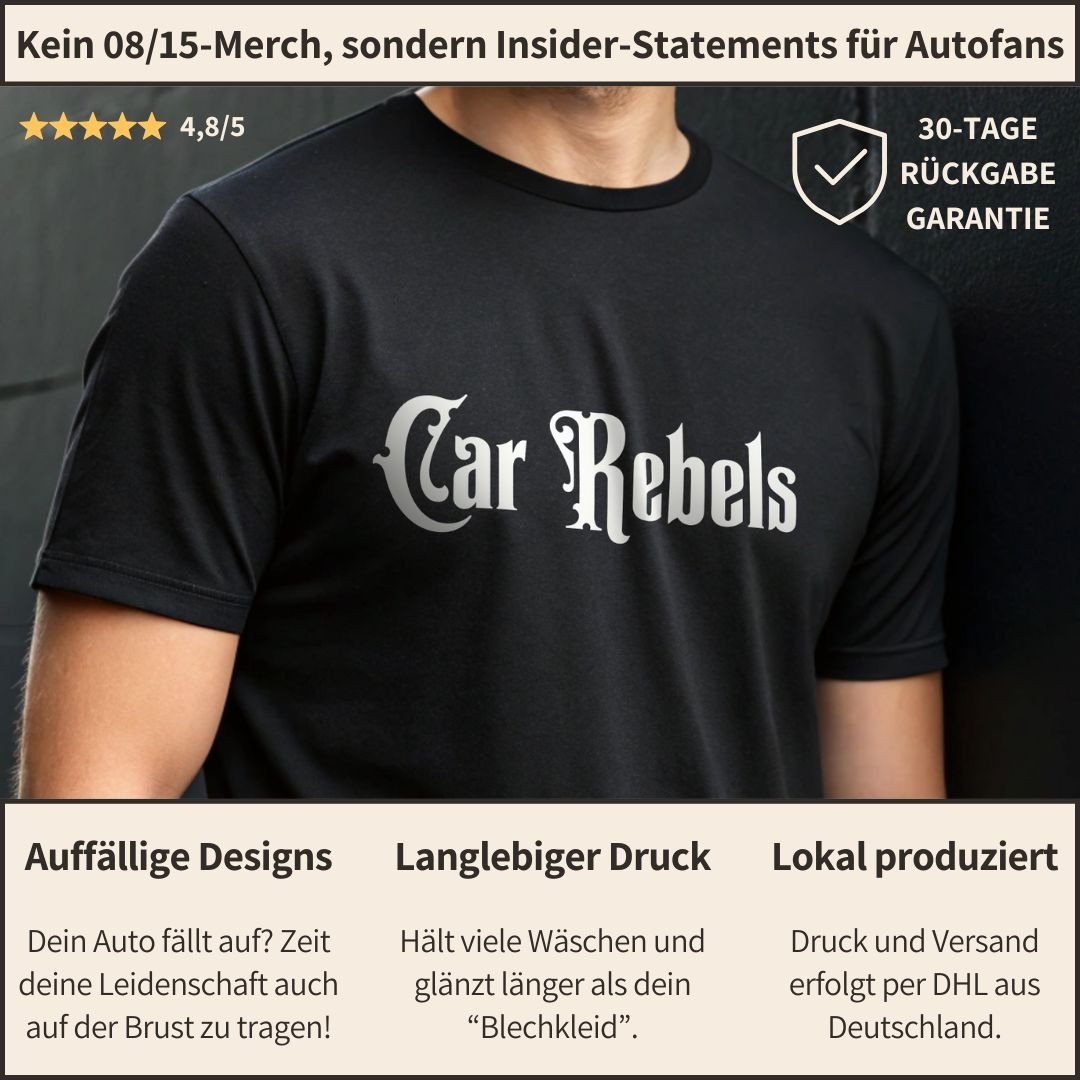 Du bist nicht du Audi T-Shirt - Car Rebels
