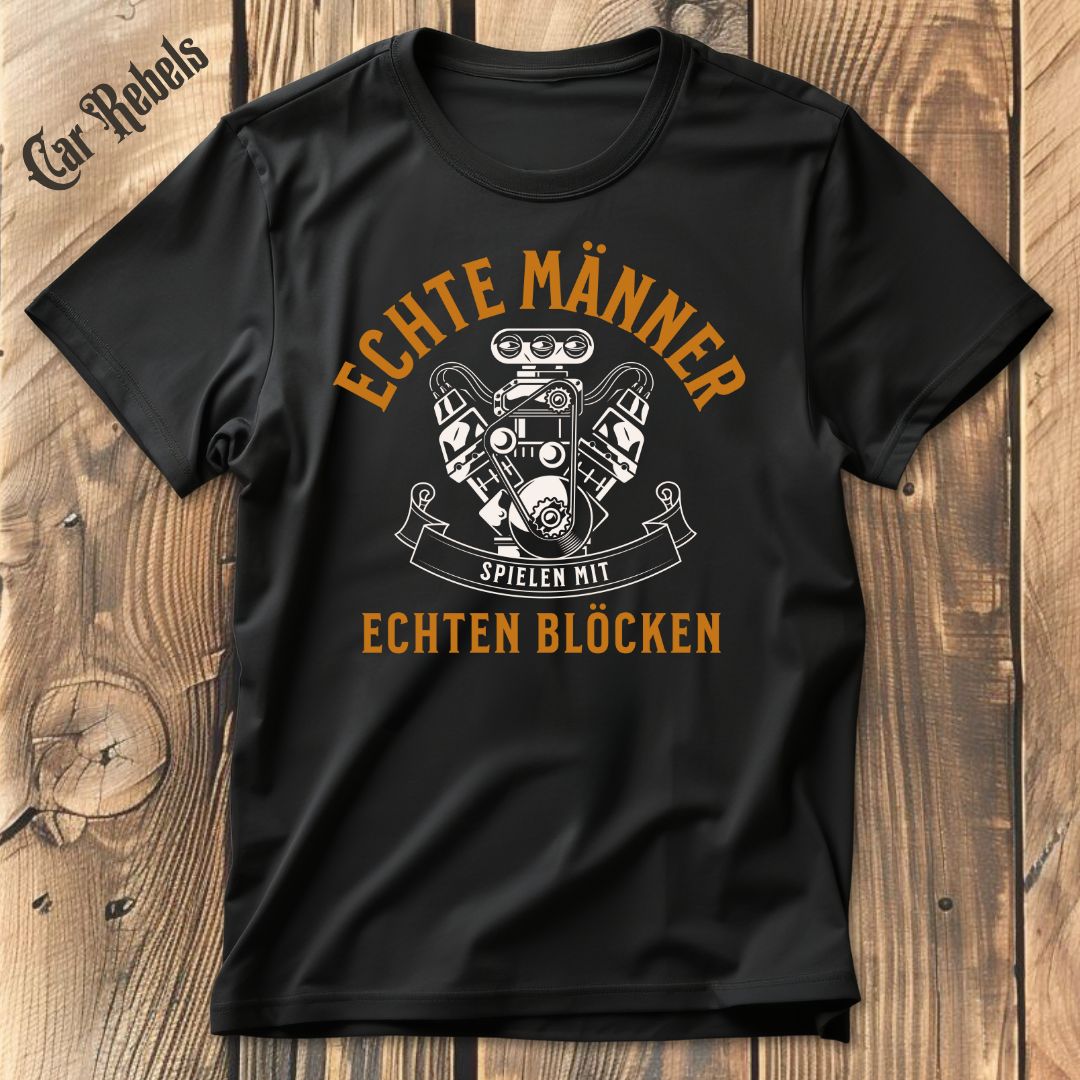 Echte Blöcke T-Shirt - Car Rebels
