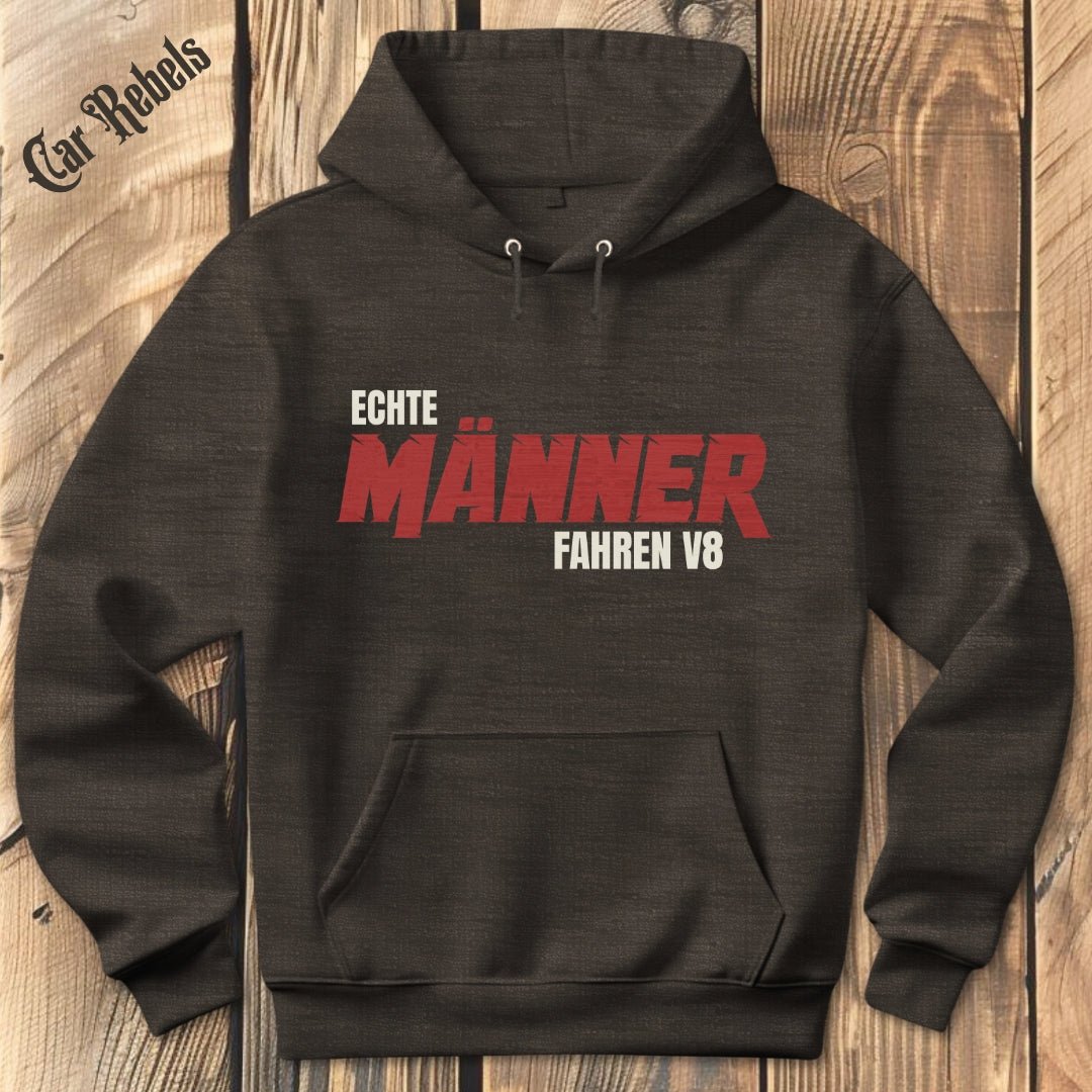 Echte Männer fahren V8 Hoodie - Car Rebels