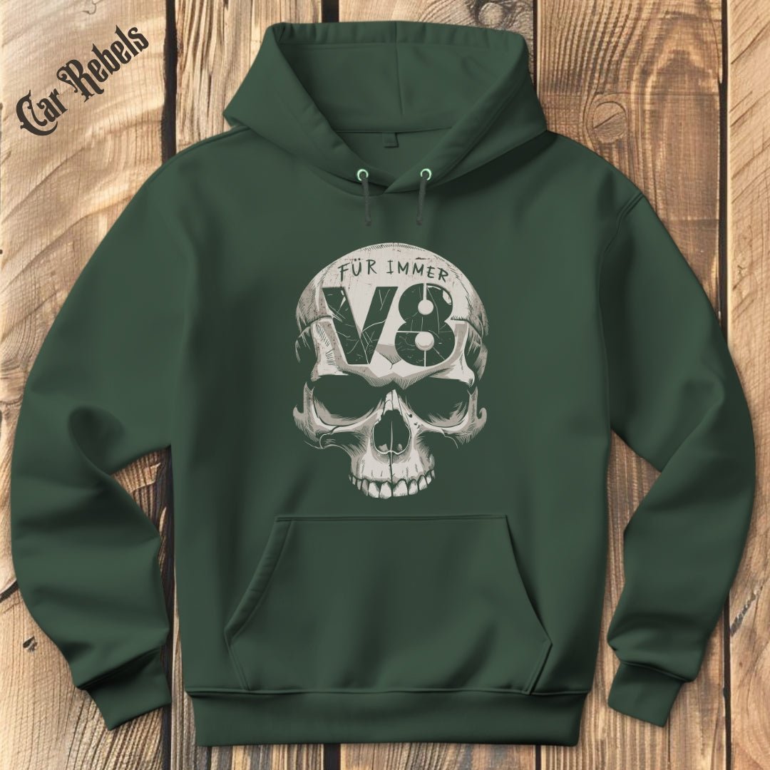 Für immer V8 Hoodie - Car Rebels
