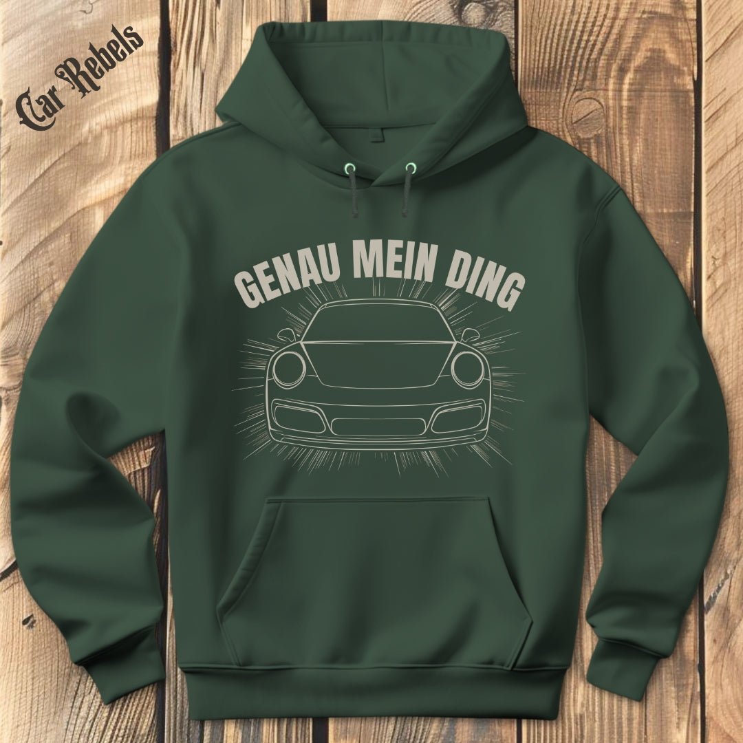 Genau mein Ding Porsche Hoodie - Car Rebels