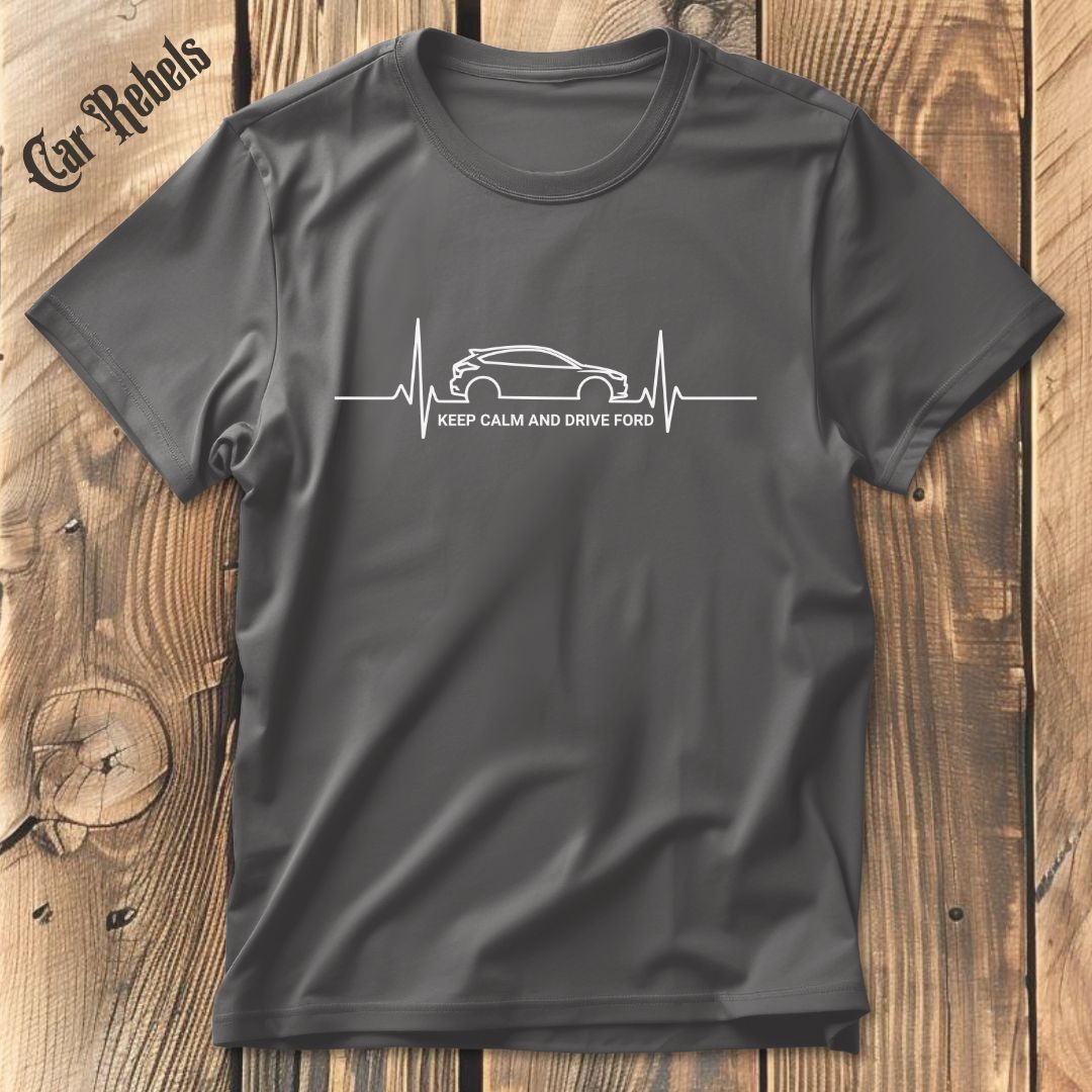 Herzschlag Ford T-Shirt - Car Rebels