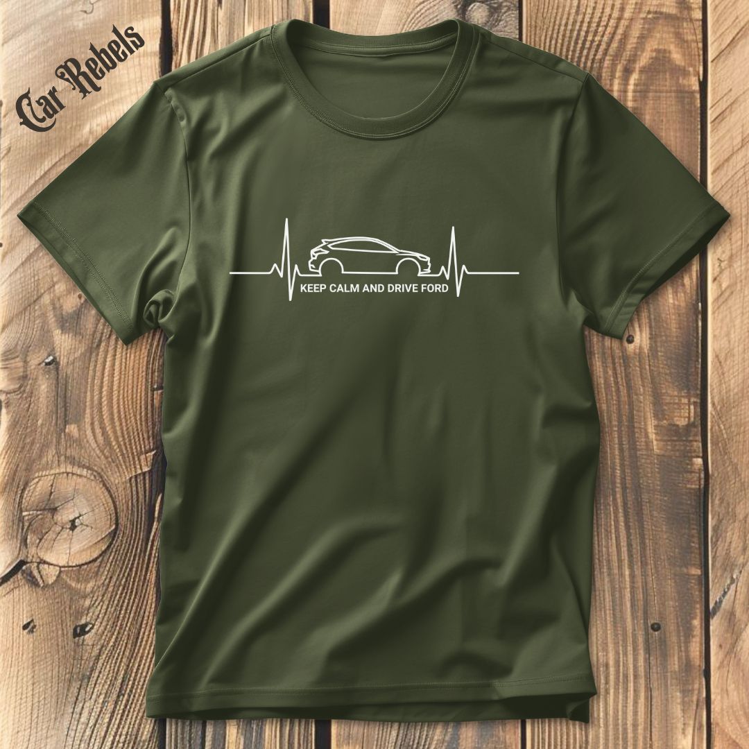 Herzschlag Ford T-Shirt - Car Rebels