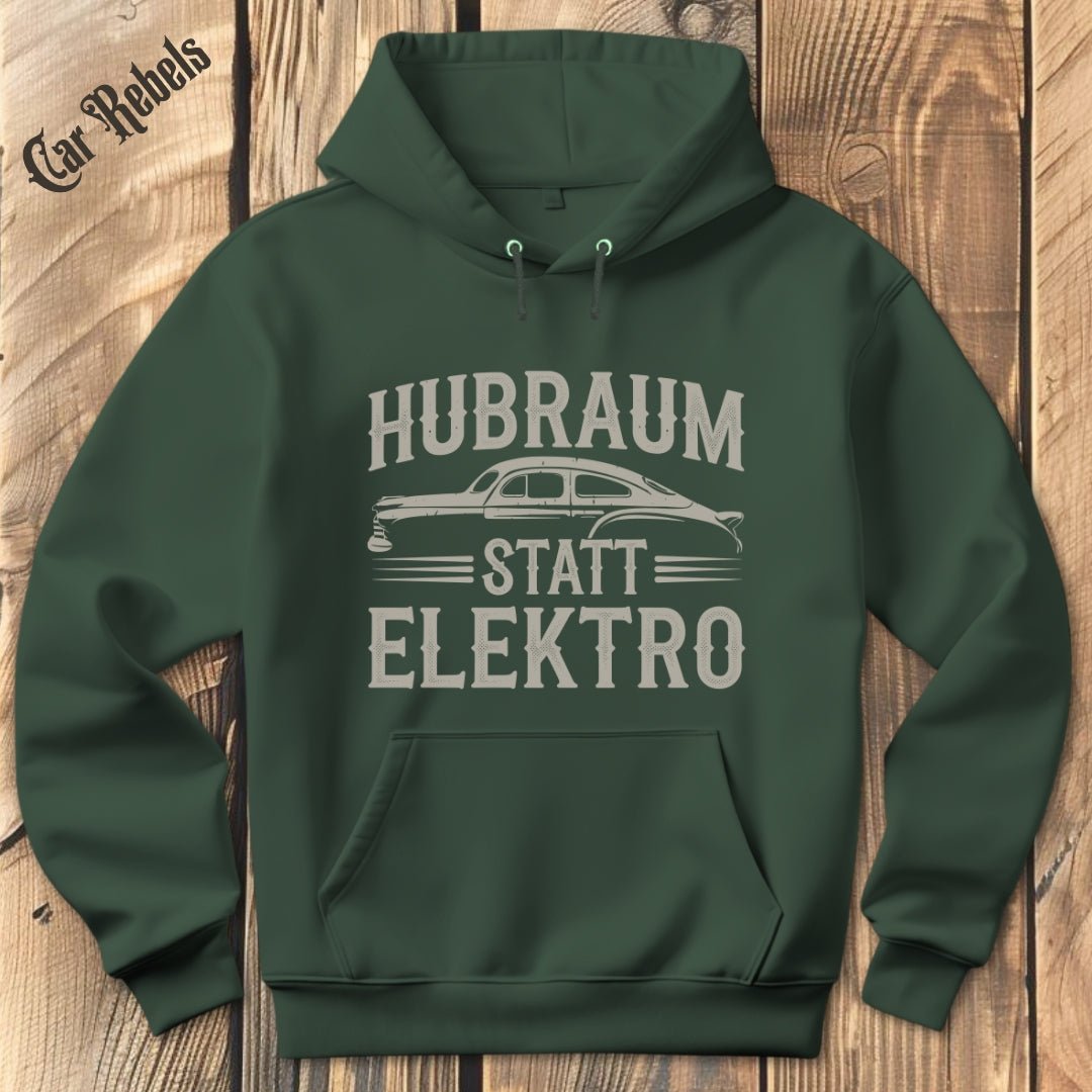 Hubraum statt Elektro 54 Hoodie - Car Rebels