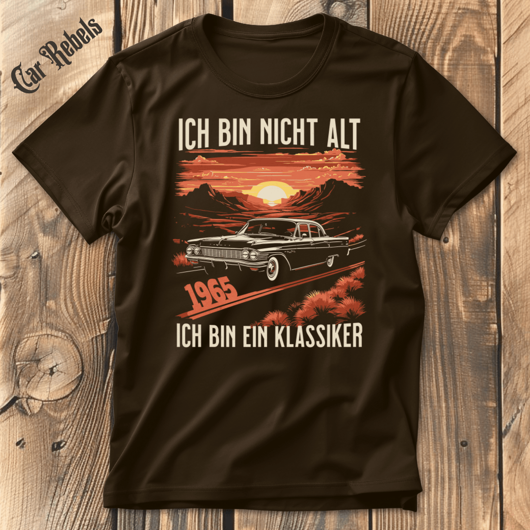 Klassiker 1965 Geburtstag T-Shirt - Car Rebels