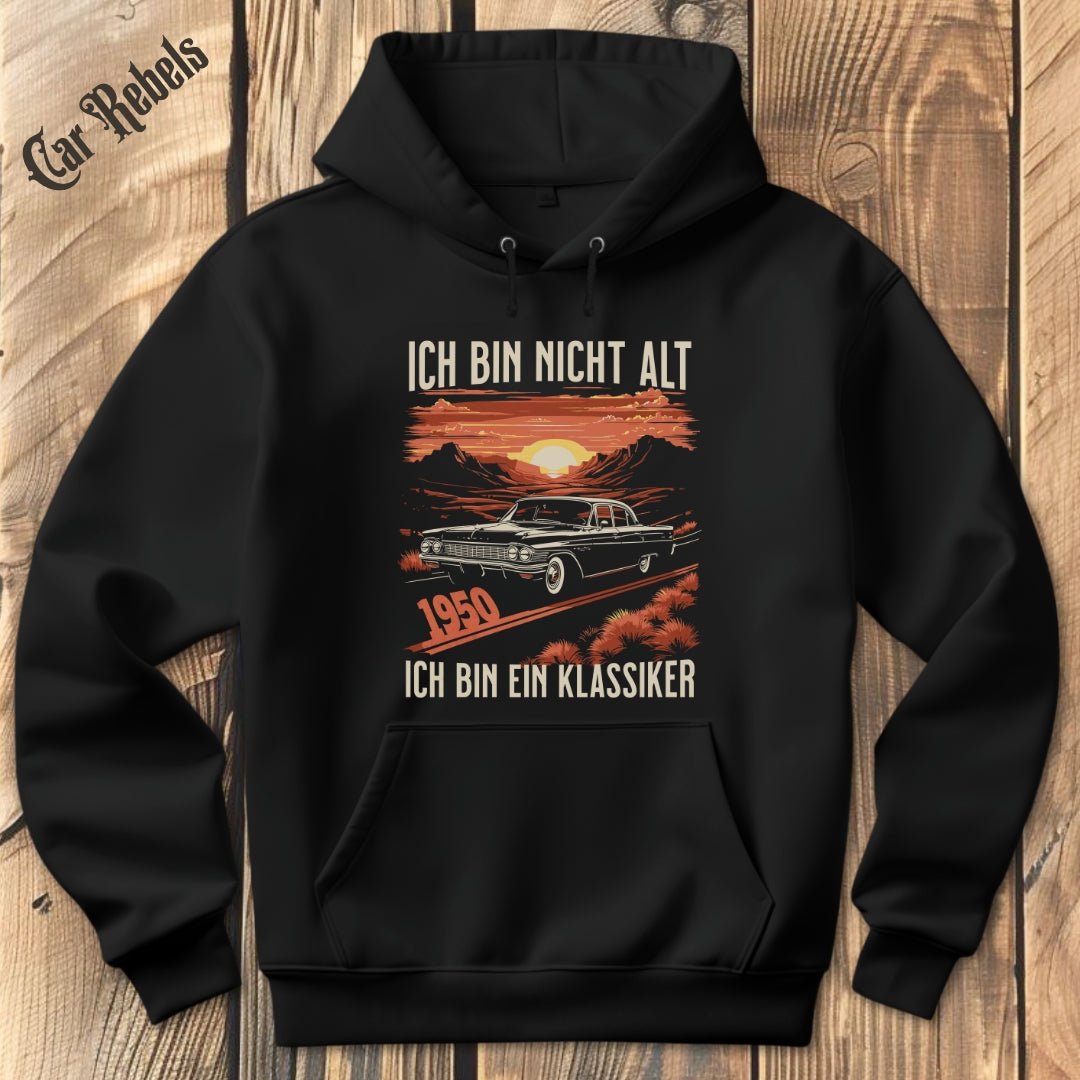 Klassiker Geburtstags Hoodie 1950 - Car Rebels
