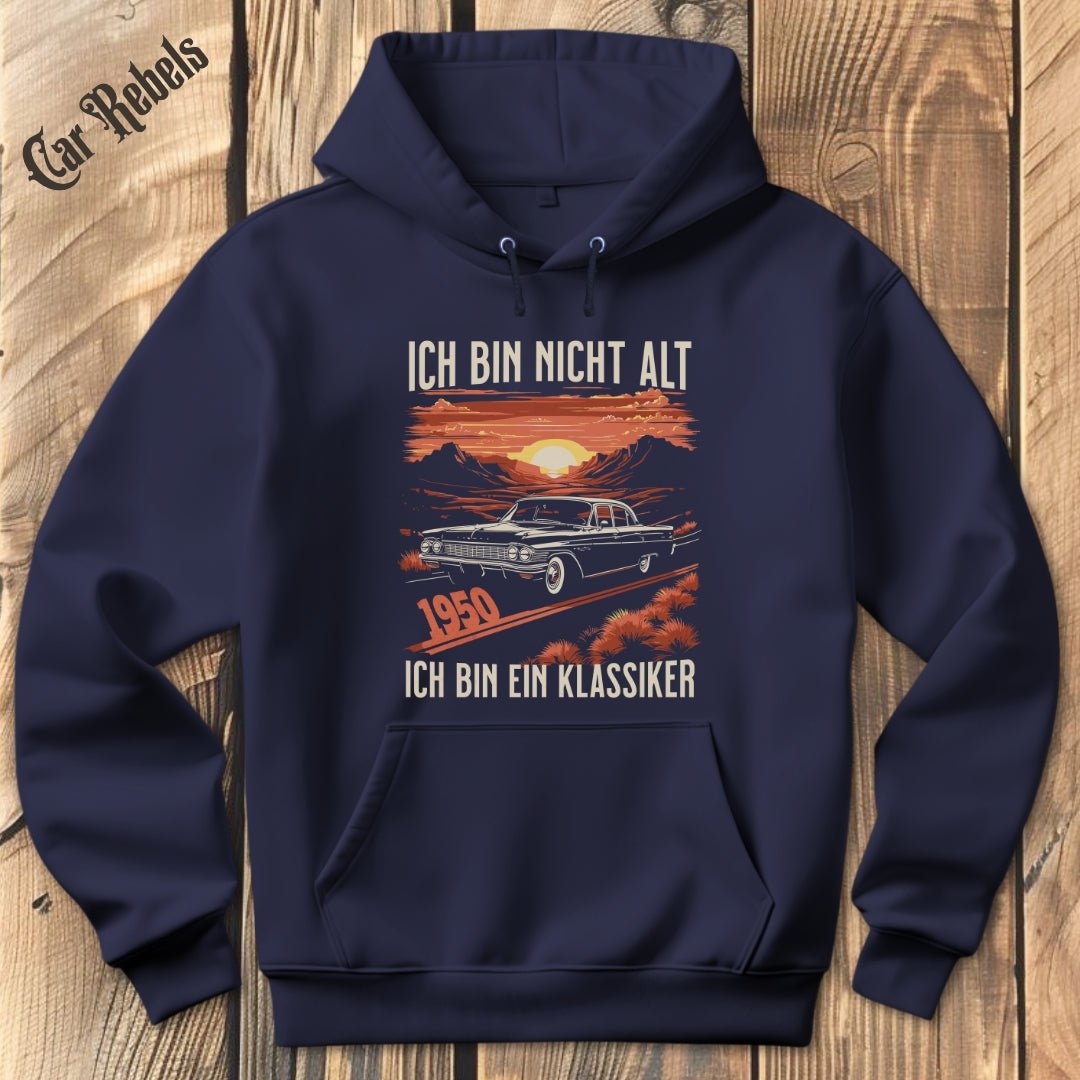 Klassiker Geburtstags Hoodie 1950 - Car Rebels