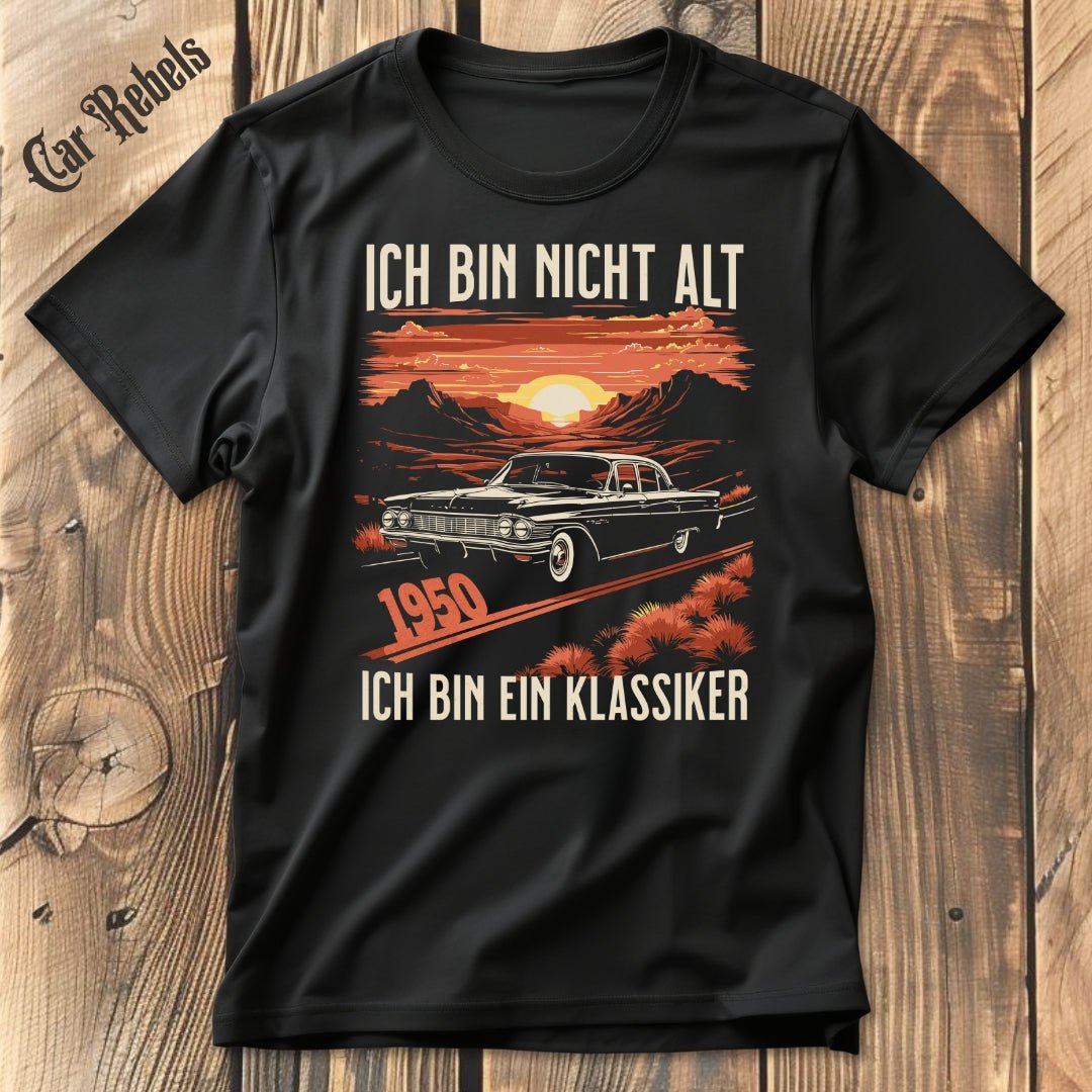 Klassiker Geburtstags T-Shirt 1950 - Car Rebels