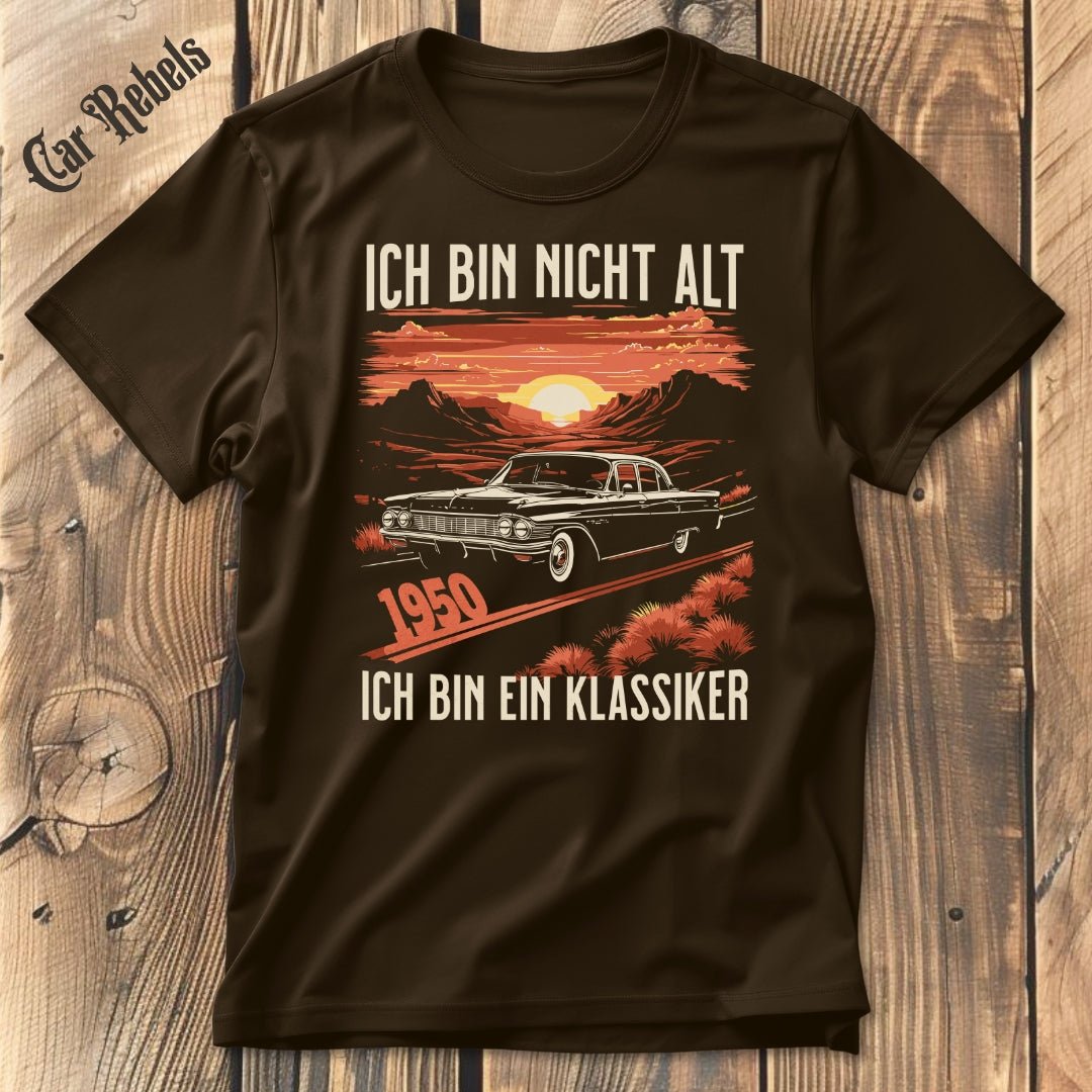 Klassiker Geburtstags T-Shirt 1950 - Car Rebels