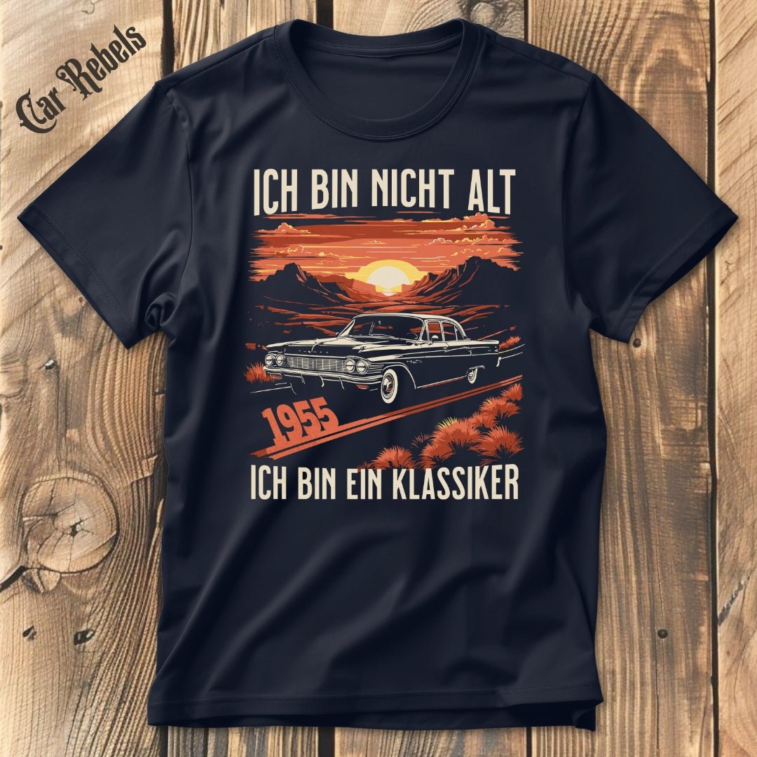 Klassiker Geburtstags T-Shirt 1955 - Car Rebels
