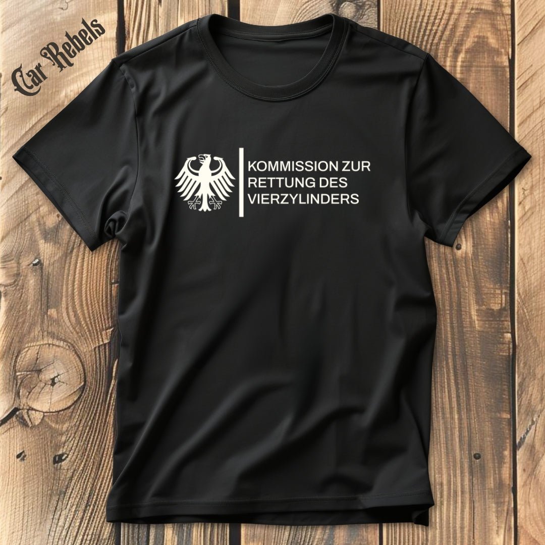 Kommission Rettung 4 Zylinder | Unisex T - Shirt - Car Rebels