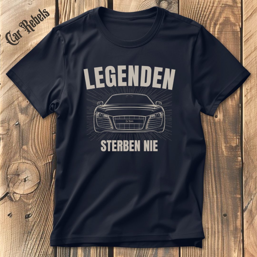 Legenden sterben nie Audi R8 42 T-Shirt - Car Rebels
