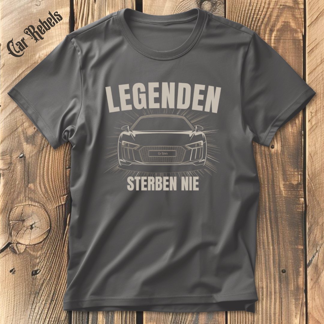 Legenden sterben nie Audi R8 4S T-Shirt - Car Rebels