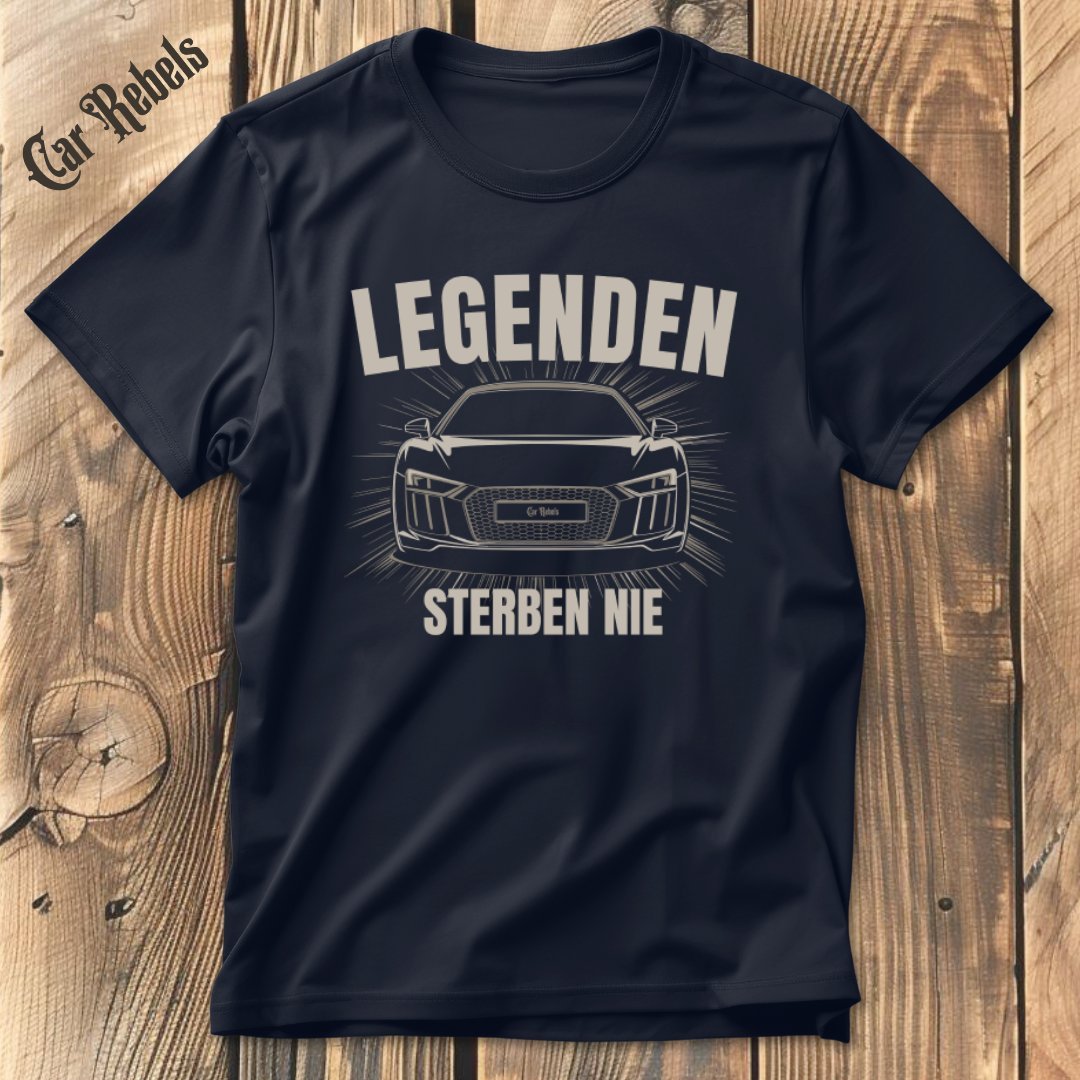 Legenden sterben nie Audi R8 4S T-Shirt - Car Rebels