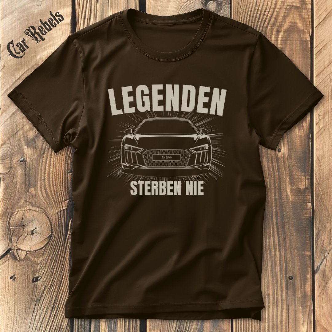 Legenden sterben nie Audi R8 4S T-Shirt - Car Rebels