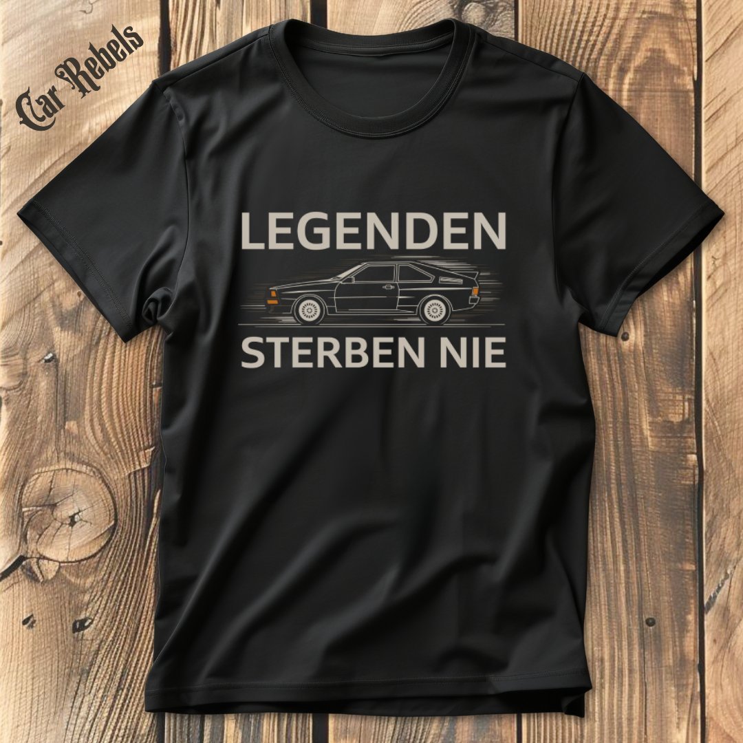 Legenden sterben nie Audi UrQuattro T-Shirt - Car Rebels