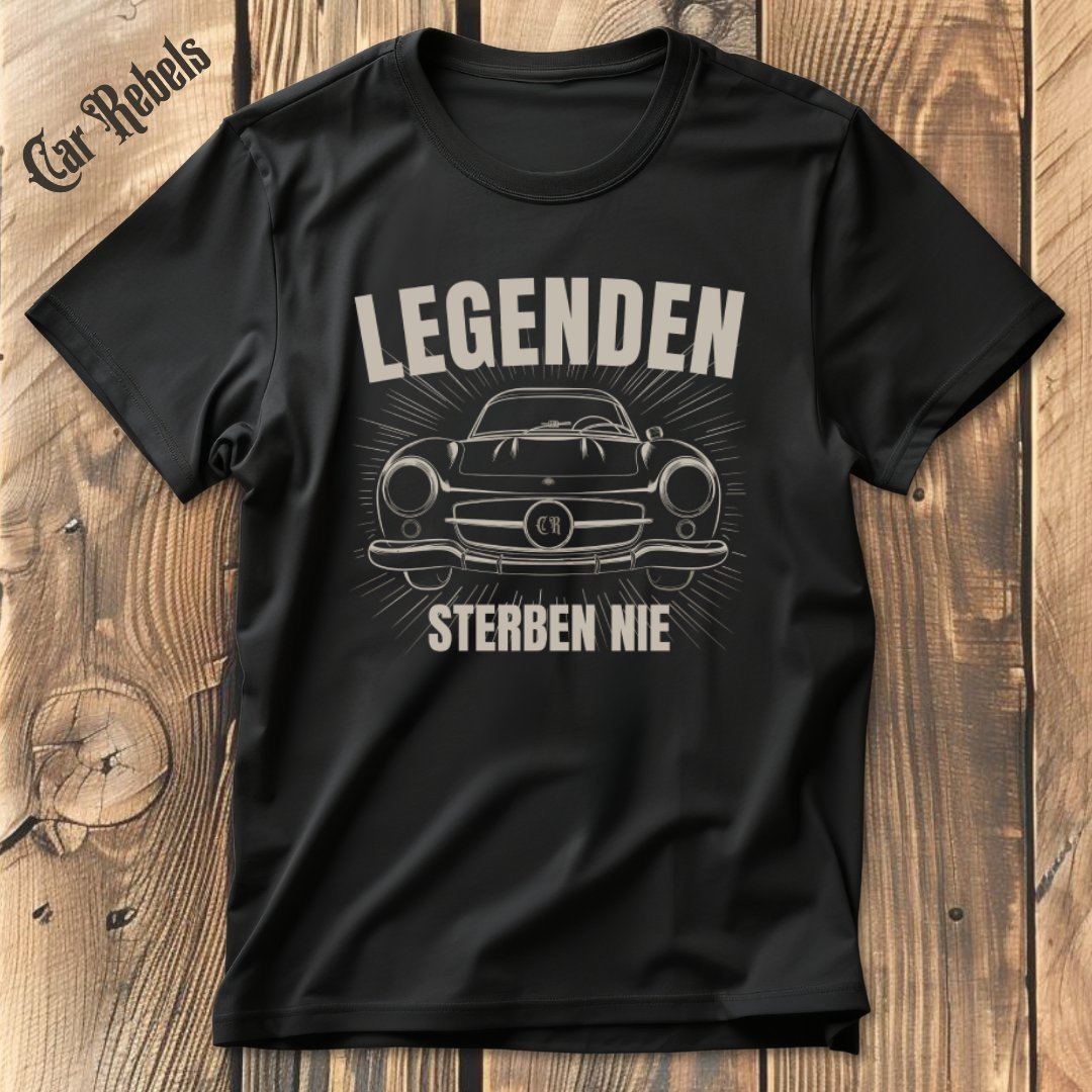 Legenden sterben nie Mercedes 300SL T-Shirt - Car Rebels
