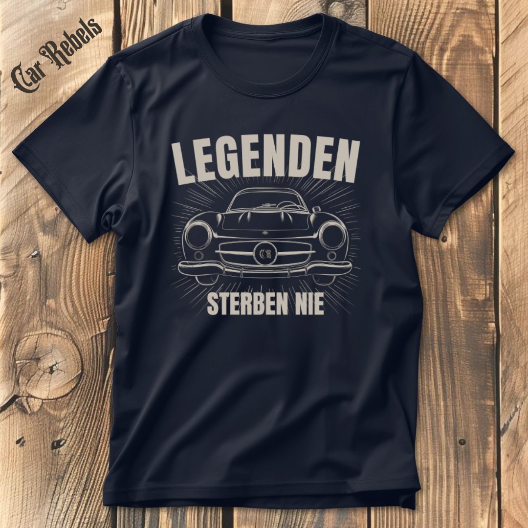 Legenden sterben nie Mercedes 300SL T-Shirt - Car Rebels