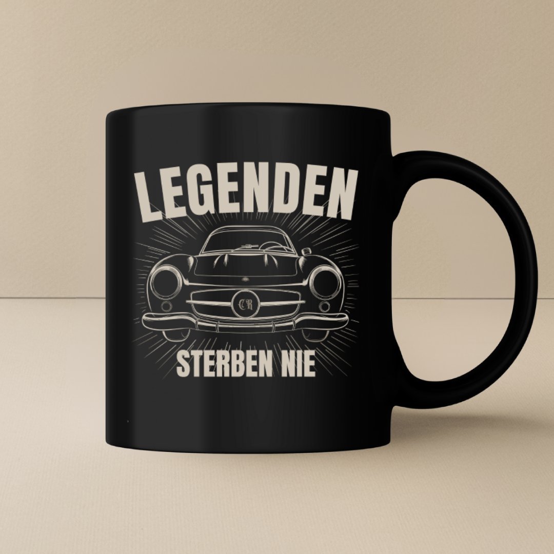 Legenden sterben nie Mercedes 300SL Tasse - Car Rebels