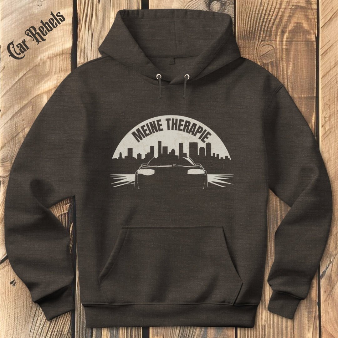 Meine Therapie - Nacht Hoodie - Car Rebels