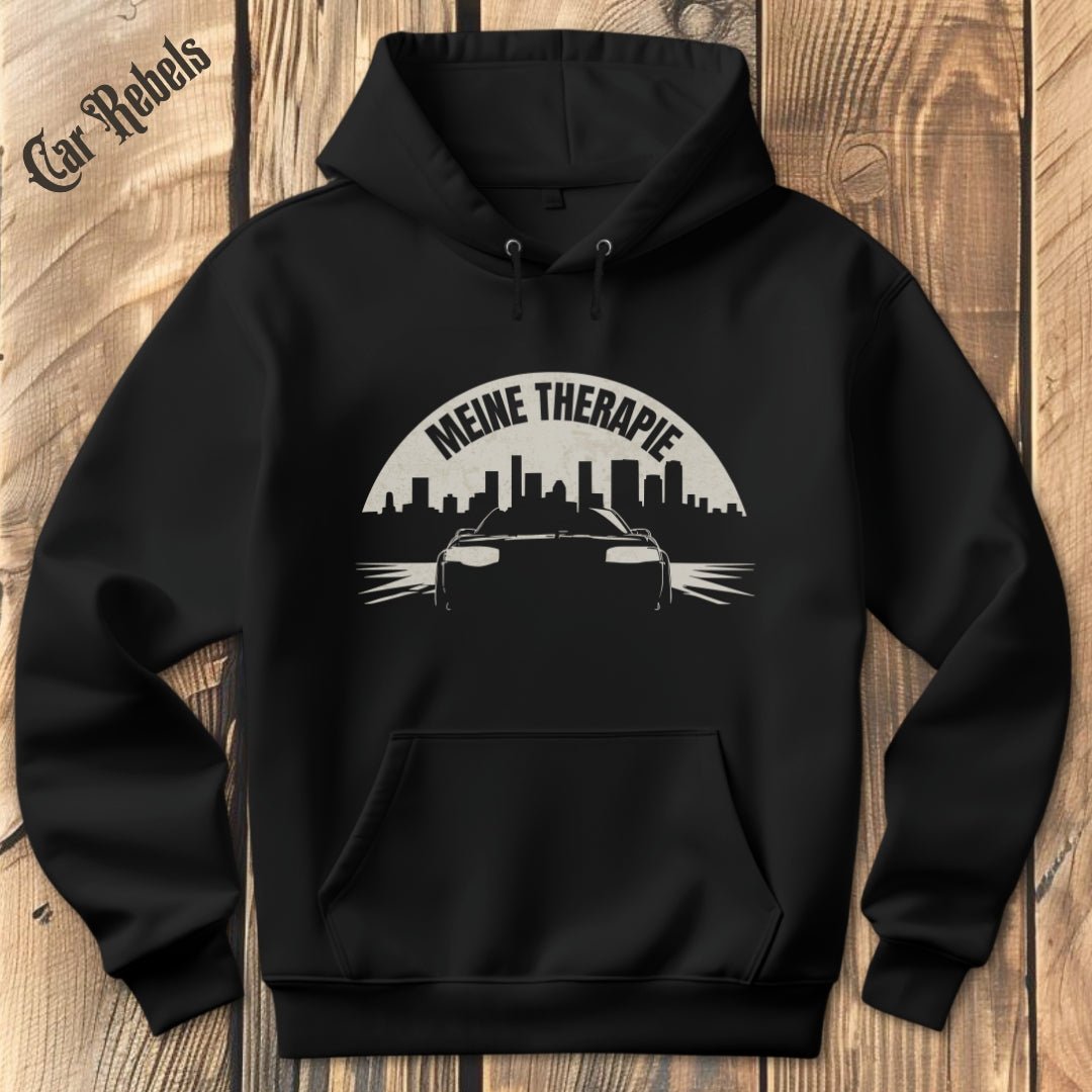 Meine Therapie - Nacht Hoodie - Car Rebels