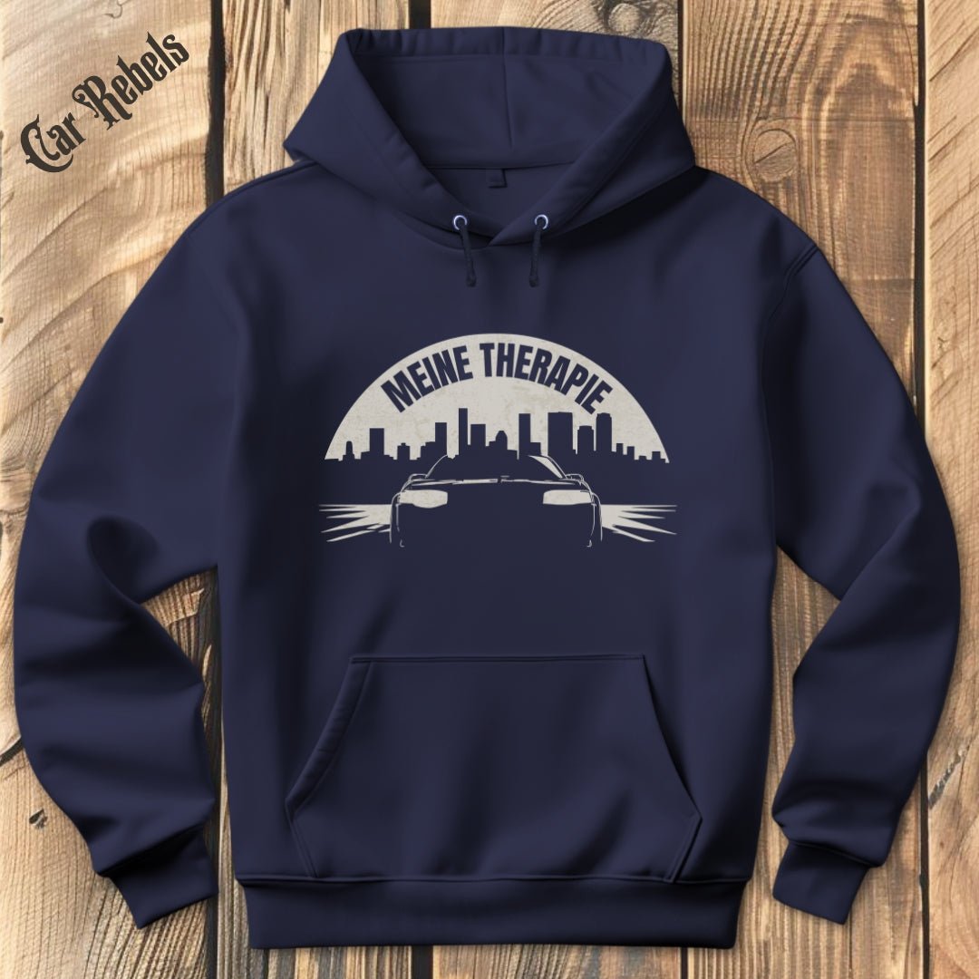 Meine Therapie - Nacht Hoodie - Car Rebels