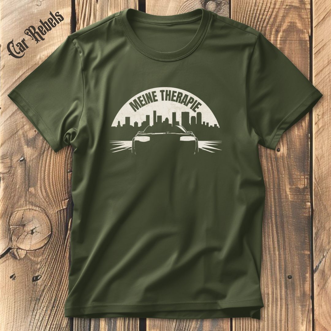 Meine Therapie - Nacht | Unisex T - Shirt - Car Rebels