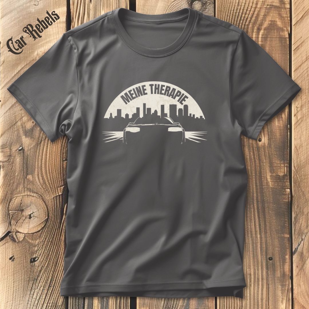 Meine Therapie - Nacht | Unisex T - Shirt - Car Rebels