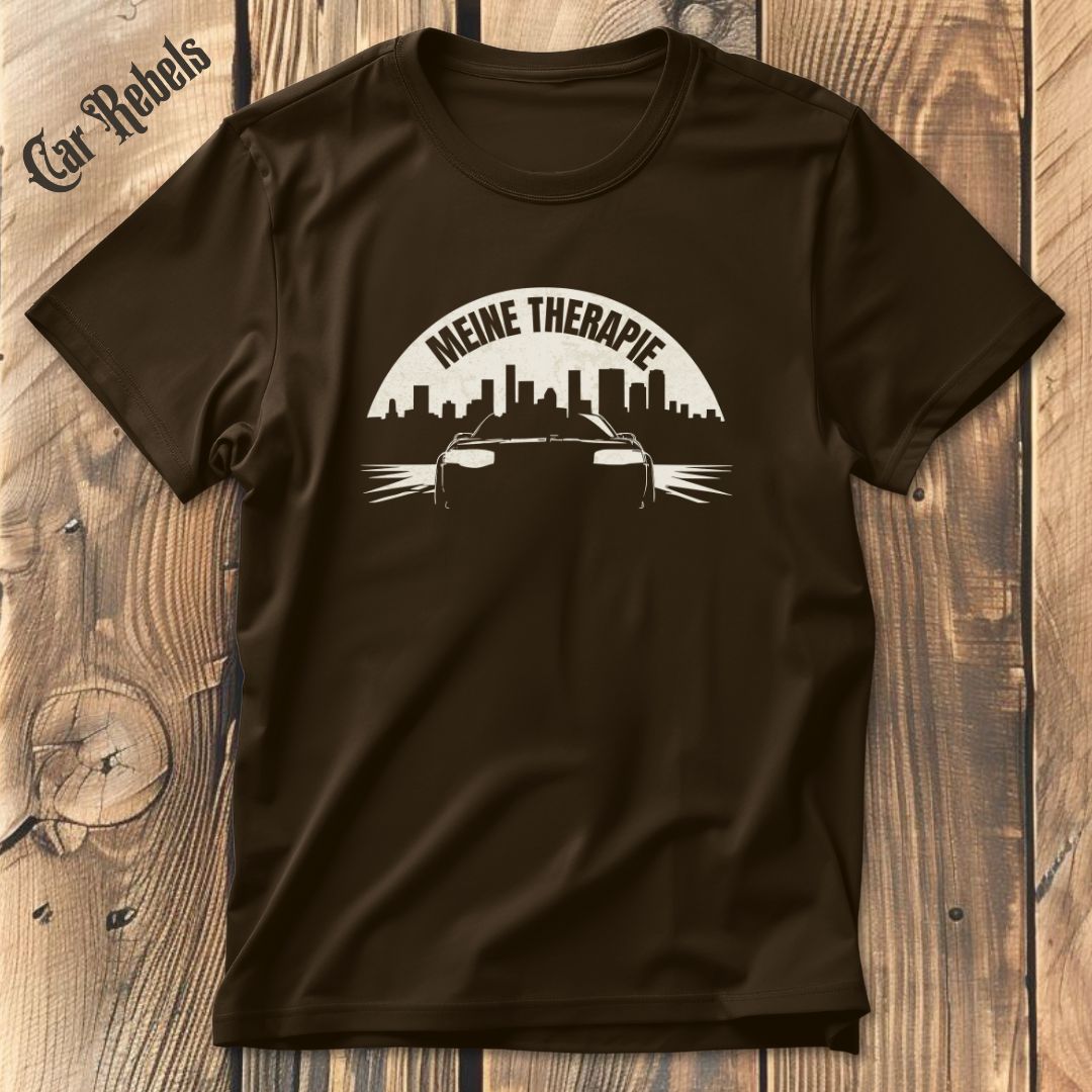 Meine Therapie - Nacht | Unisex T - Shirt - Car Rebels