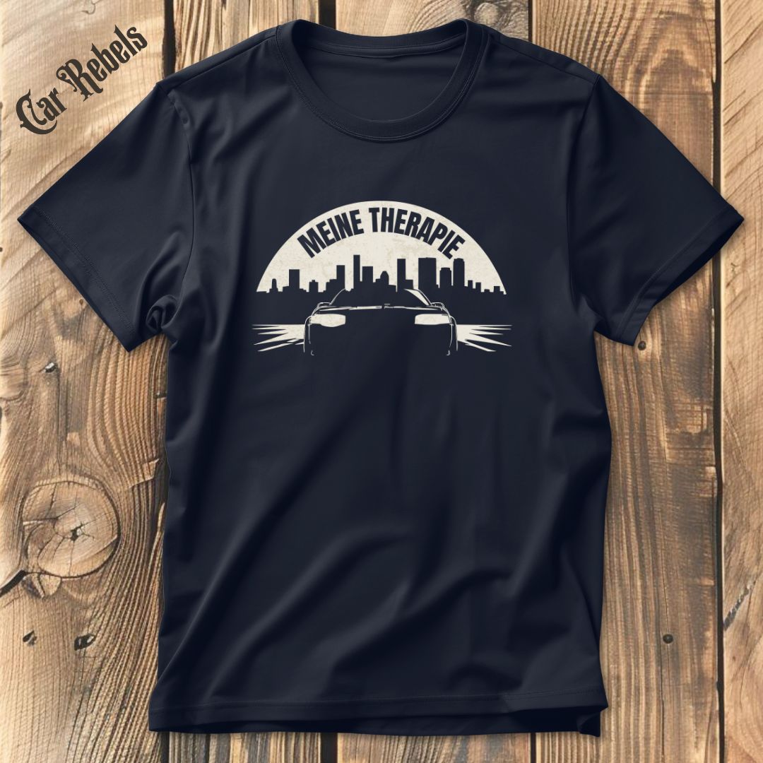 Meine Therapie - Nacht | Unisex T - Shirt - Car Rebels
