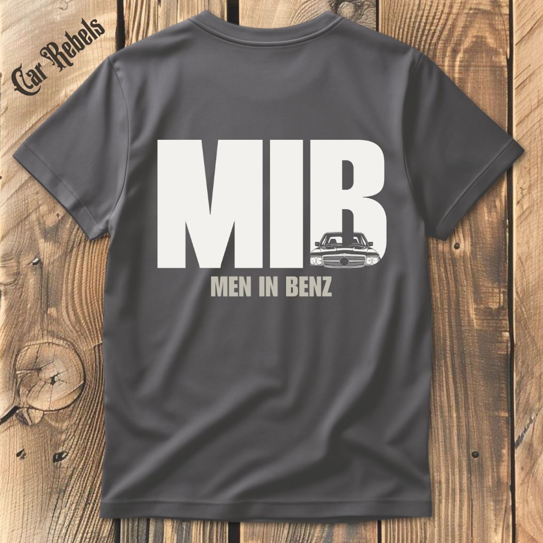 MIB Mercedes T-Shirt Backprint - Car Rebels