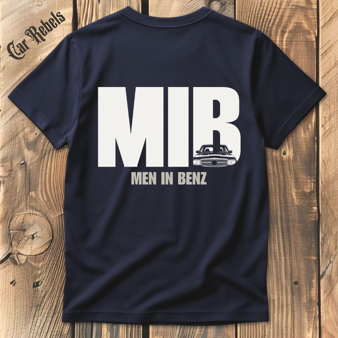 MIB Mercedes T-Shirt Backprint - Car Rebels