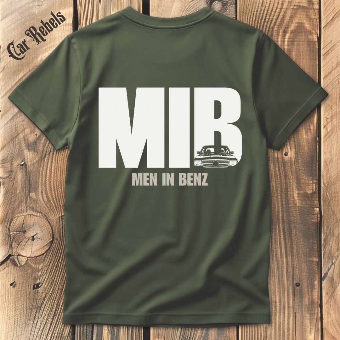 MIB Mercedes T-Shirt Backprint - Car Rebels