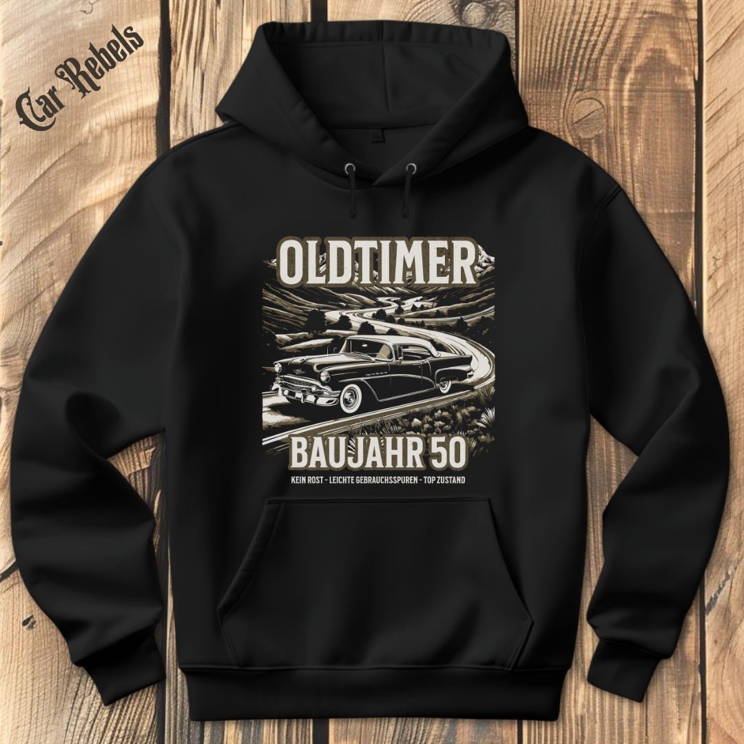 Oldtimer 50 Geburtstag Hoodie - Car Rebels